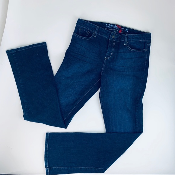 đź’°SALE Guess Jeans Blue Carla- Boot Cut EUC - Picture 2 of 6